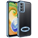 Samsung Galaxy A04S Uyumlu Kılıf Kamera Korumalı Logo Gösteren Zore Omega Kapak