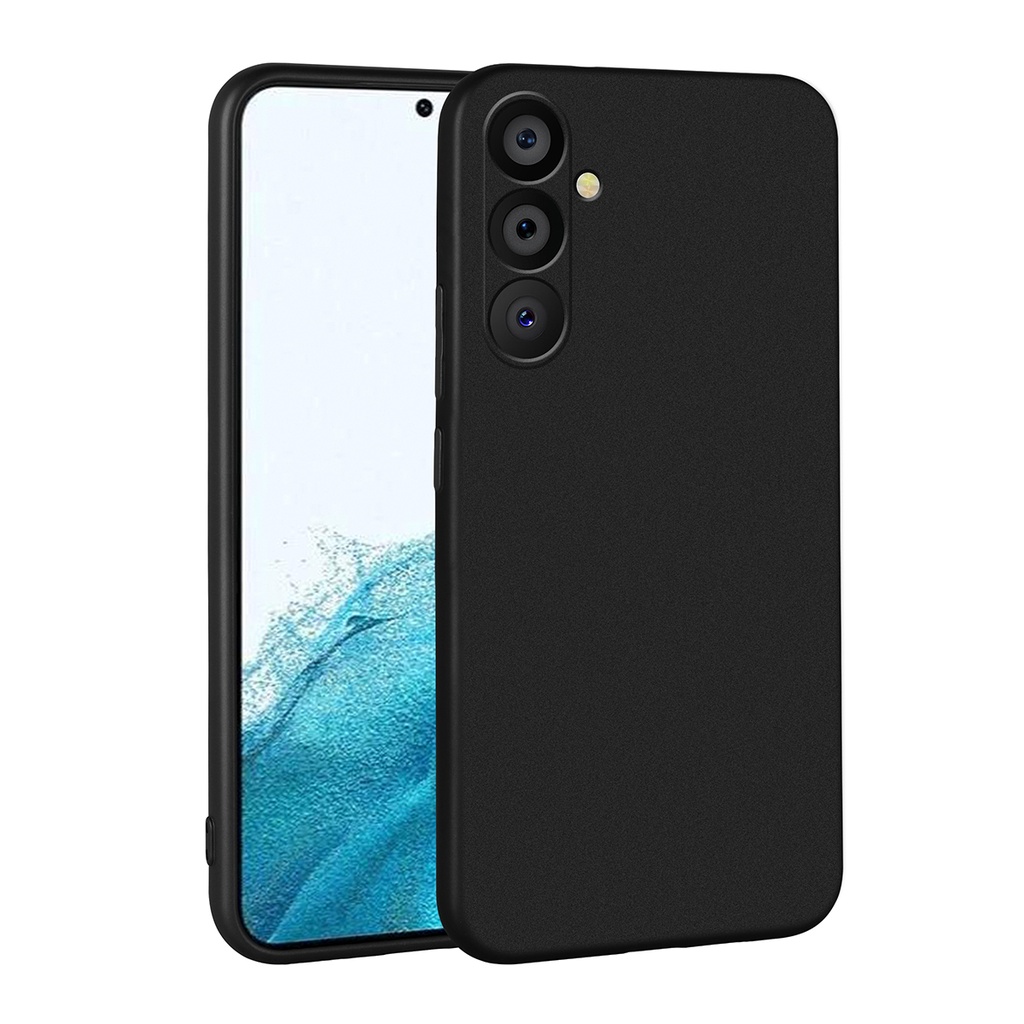 [RNZ-TA85693] Samsung Galaxy A54 Uyumlu Kılıf Zore Premier Silikon Kapak (Siyah)