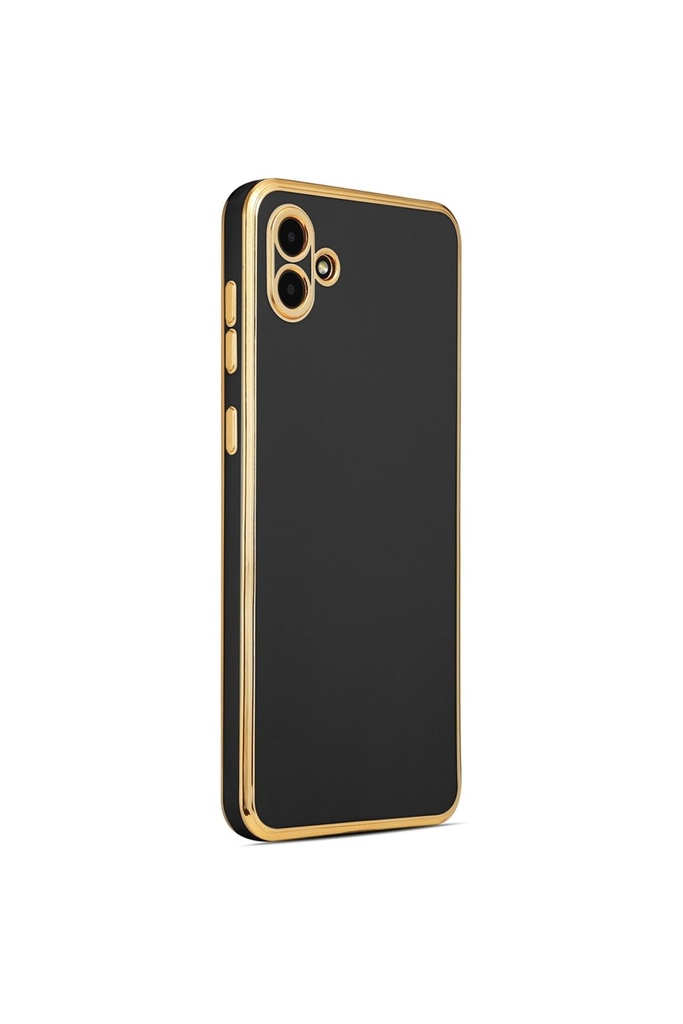 [RNZ-TA84588] Samsung Galaxy A04 Uyumlu Kılıf Zore Bark Kapak (Siyah)