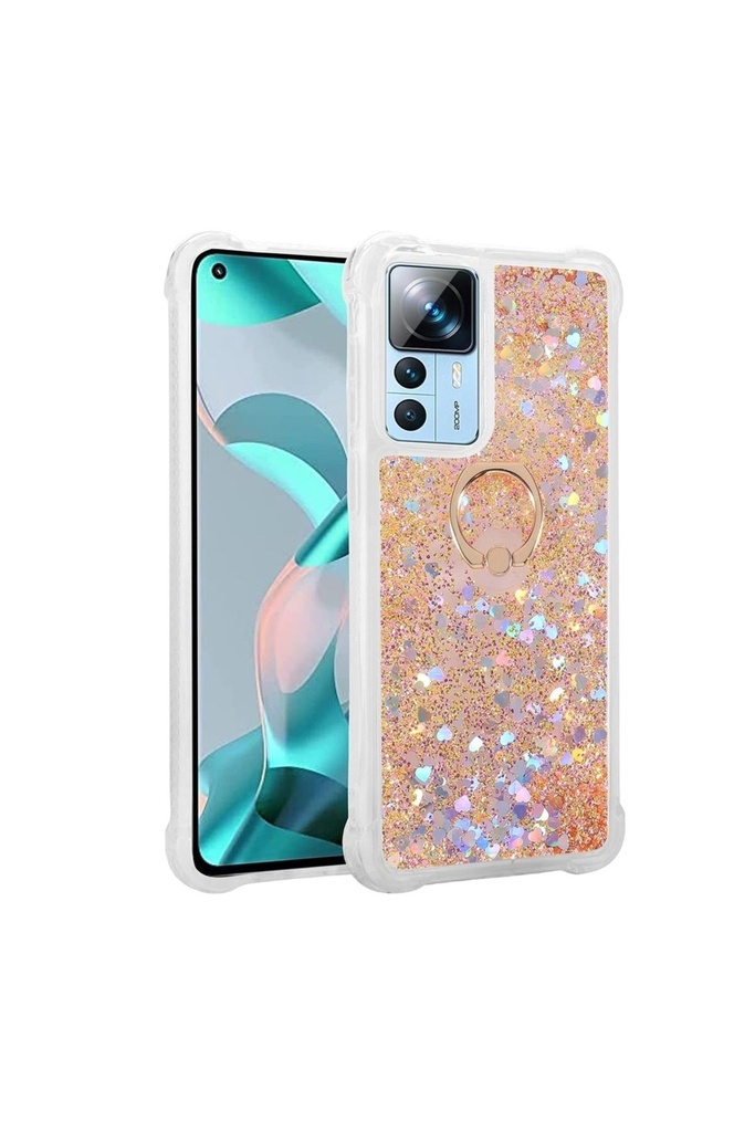 [RNZ-TA84511] Xiaomi Mi 12T Pro Uyumlu Kılıf Zore Milce Kapak (Gold)