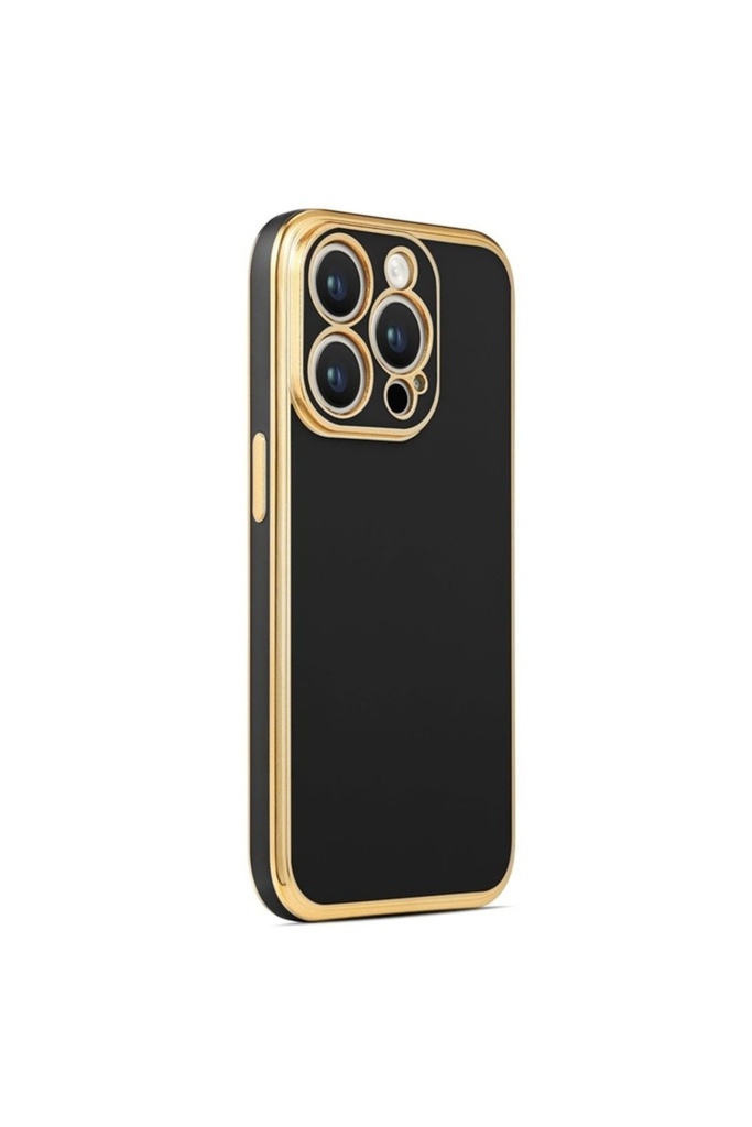 [RNZ-TA84578] Apple iPhone 14 Pro Max Uyumlu Kılıf Zore Bark Kapak (Siyah)