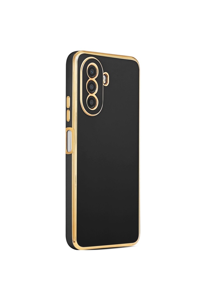 [RNZ-TA84636] Huawei Nova Y70 Uyumlu Kılıf Zore Bark Kapak (Siyah)
