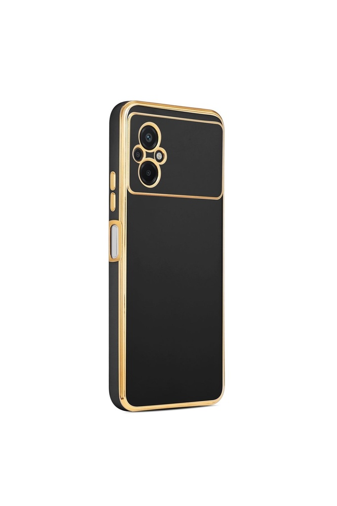 [RNZ-TA84652] Xiaomi Poco M5 Uyumlu Kılıf Zore Bark Kapak (Siyah)