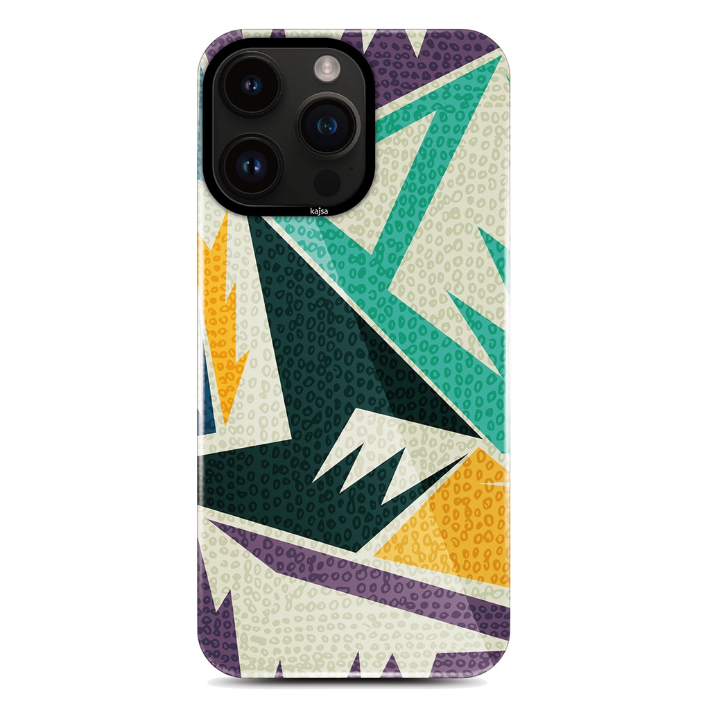 Apple iPhone 14 Pro Uyumlu Kılıf HD Desenli Kajsa Shield Plus Flower Graphic Serisi Kapak