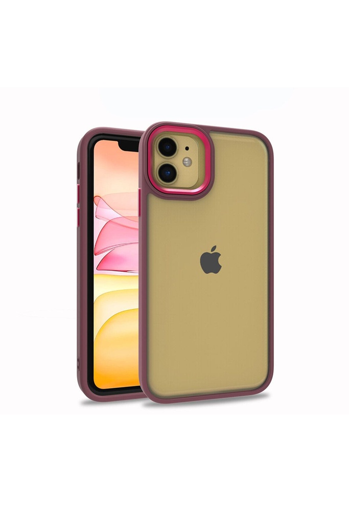 Apple iPhone 11 Uyumlu Kılıf Zore Flora Kapak