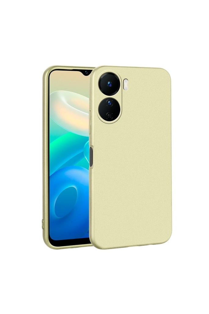 Vivo Y16 Uyumlu Kılıf Zore Premier Silikon Kapak
