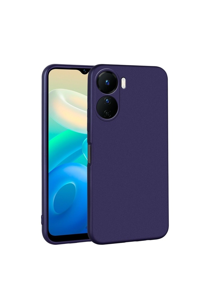 Vivo Y16 Uyumlu Kılıf Zore Premier Silikon Kapak