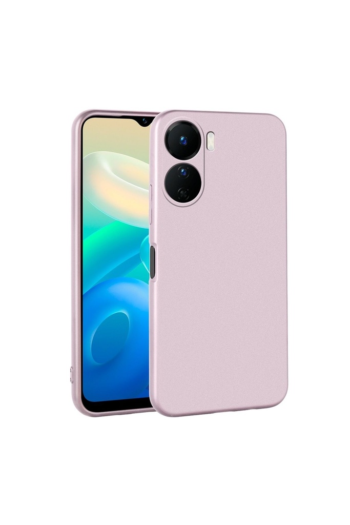 Vivo Y16 Uyumlu Kılıf Zore Premier Silikon Kapak