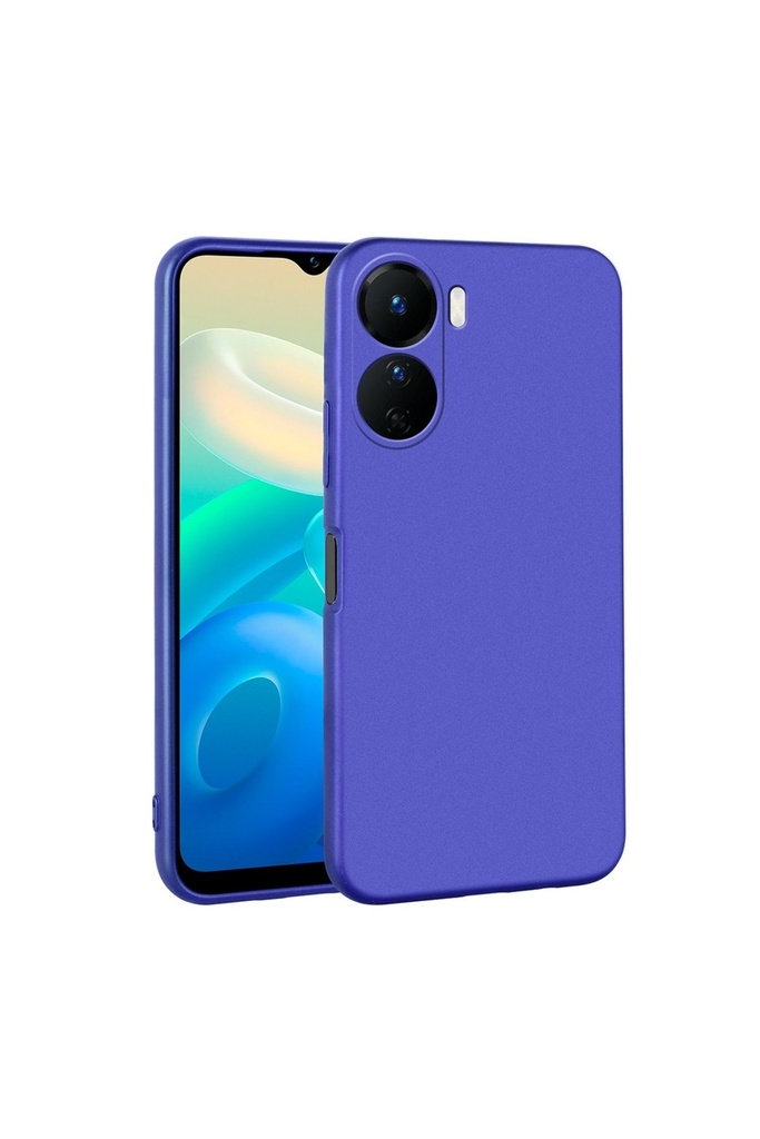 Vivo Y16 Uyumlu Kılıf Zore Premier Silikon Kapak
