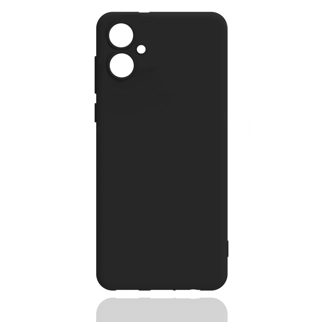 [RNZ-TA84772] Samsung Galaxy A04E Uyumlu Kılıf Zore Biye Silikon (Siyah)