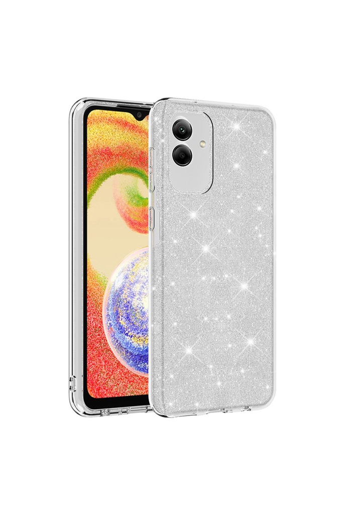 Samsung Galaxy A04 Uyumlu Kılıf Zore Shining Silikon