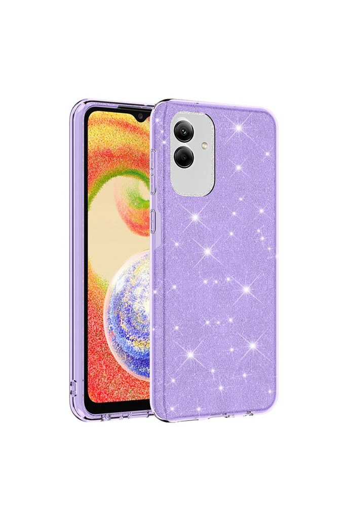 Samsung Galaxy A04 Uyumlu Kılıf Zore Shining Silikon