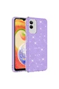 Samsung Galaxy A04 Uyumlu Kılıf Zore Shining Silikon