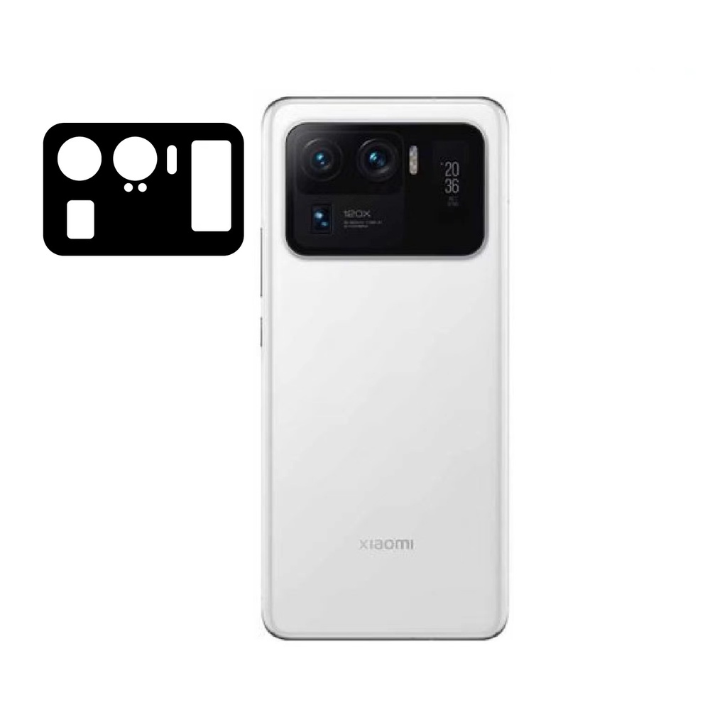 [RNZ-TA86825] Xiaomi Mi 11 Ultra Uyumlu Zore 3D Kamera Camı