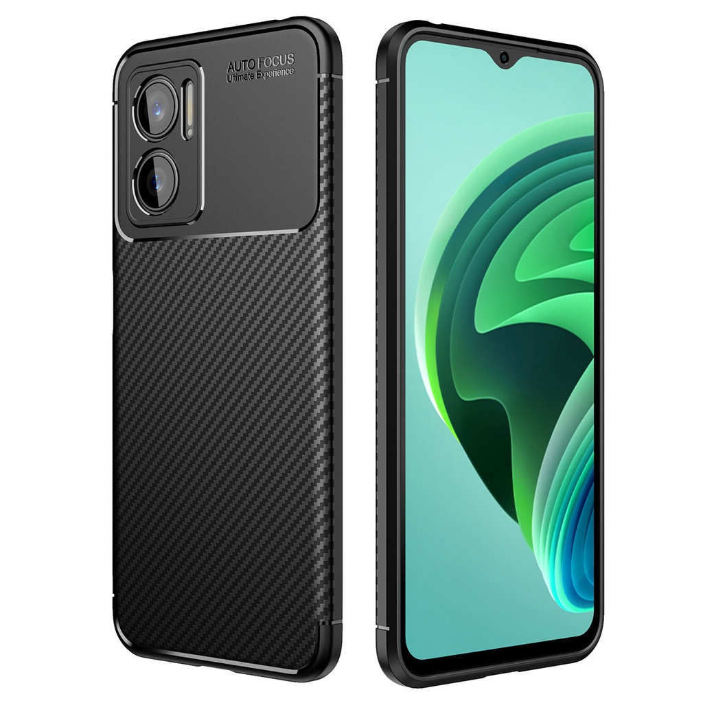 [RNZ-TA84831] Xiaomi Redmi Note 11E Uyumlu Kılıf Zore Negro Silikon Kapak (Siyah)