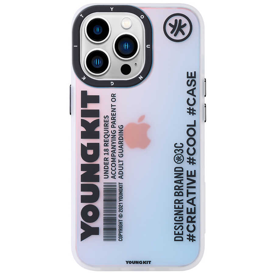 Apple iPhone 13 Pro Uyumlu Kılıf YoungKit Fashion Culture Time Serisi Kapak