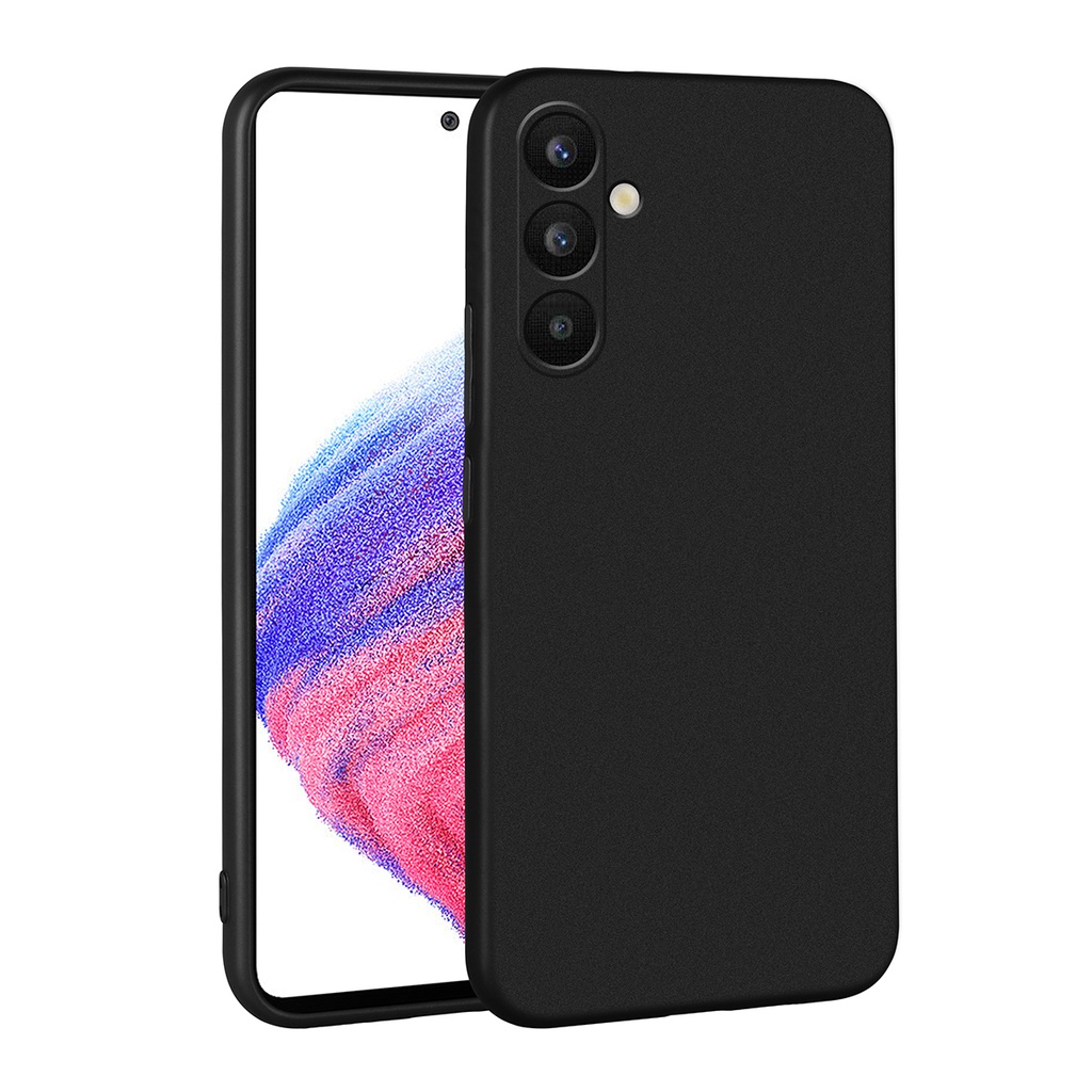 [RNZ-TA85686] Samsung Galaxy A34 Uyumlu Kılıf Zore Premier Silikon Kapak (Siyah)
