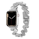 ​​​Apple Watch 38mm Uyumlu Kordon Paslanmaz Çelik Luxury Tasarım KRD-80 Kayış