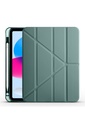 Apple iPad 10.9 2022 (10.Nesil) Uyumlu Kılıf Zore Tri Folding Kalem Bölmeli Standlı Kılıf