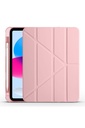 Apple iPad 10.9 2022 (10.Nesil) Uyumlu Kılıf Zore Tri Folding Kalem Bölmeli Standlı Kılıf
