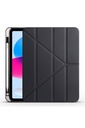Apple iPad 10.9 2022 (10.Nesil) Uyumlu Kılıf Zore Tri Folding Kalem Bölmeli Standlı Kılıf