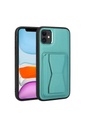 Apple iPhone 11 Uyumlu Kılıf Kartlıklı Standlı ​Pu Deri Zore Memo Kapak