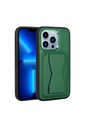 Apple iPhone 12 Pro Uyumlu Kılıf Kartlıklı Standlı ​Pu Deri Zore Memo Kapak