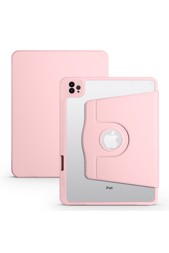 Apple iPad Pro 11 2018 Uyumlu Kılıf Zore Termik Kalem Bölmeli Dönebilen Standlı Kılıf