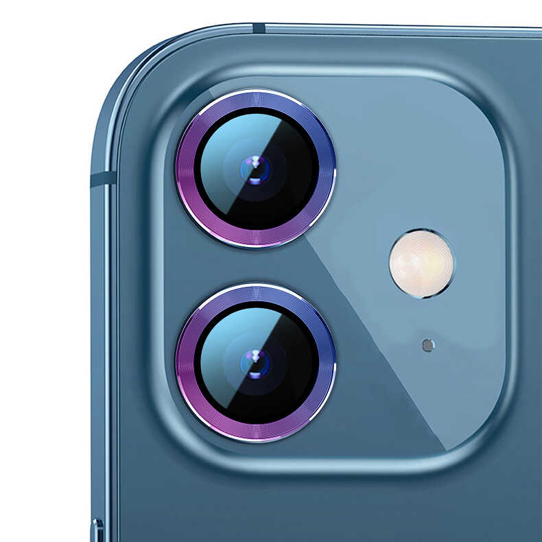 Apple iPhone 12 Mini Uyumlu Go Des Eagle Kamera Lens Koruyucu