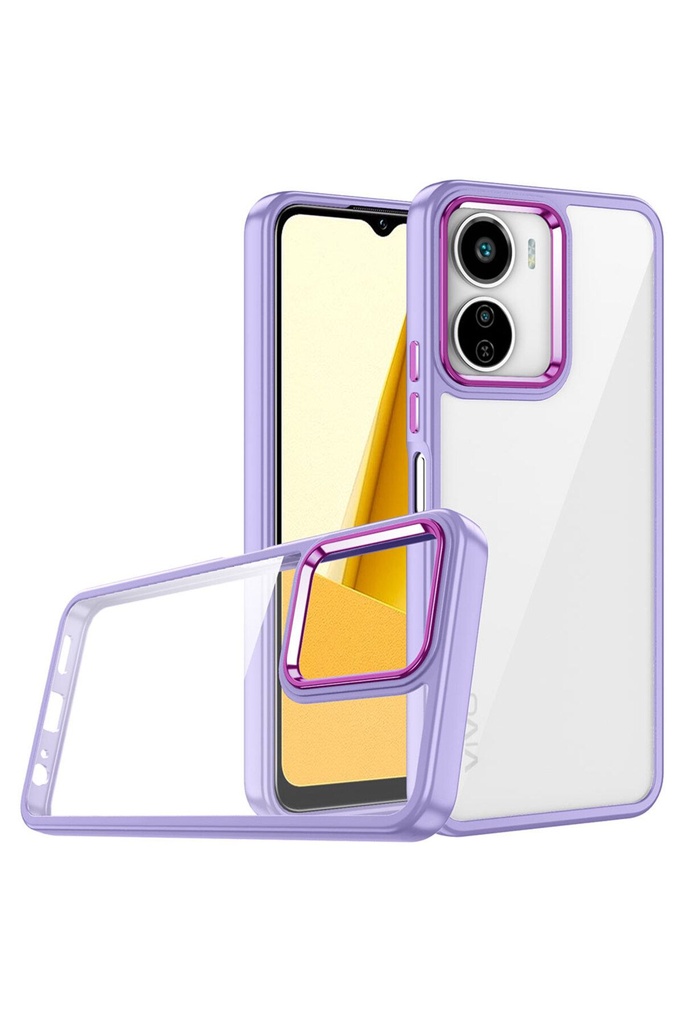 Vivo Y16 Uyumlu Kılıf Zore Flora Kapak