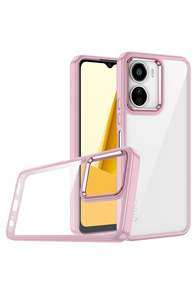 Vivo Y16 Uyumlu Kılıf Zore Flora Kapak