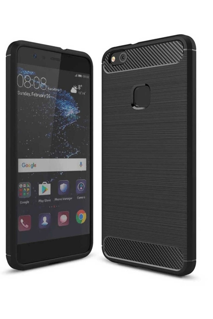 [RNZ-TA701] Huawei P10 Uyumlu Kılıf Zore Room Silikon Kapak (Siyah)