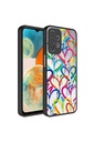 Samsung Galaxy A23 Uyumlu Kılıf Aynalı Desenli Kamera Korumalı Parlak Zore Mirror Kapak