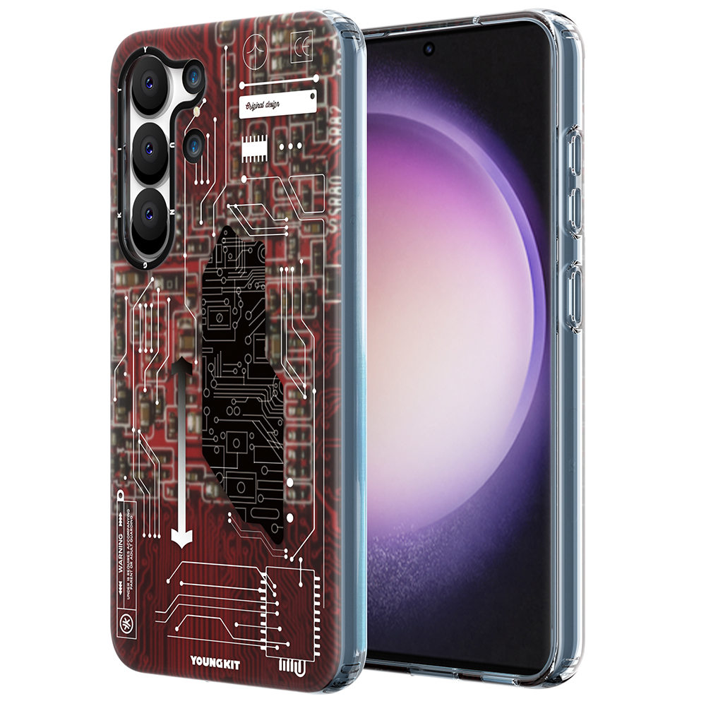 Samsung Galaxy S23 Plus Uyumlu Kılıf YoungKit Technology Serisi Kapak