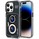 Apple iPhone 14 Pro Uyumlu Kılıf M-safe Şarj Özellikli Lens Figürlü YoungKit Art Film Serisi Kapak