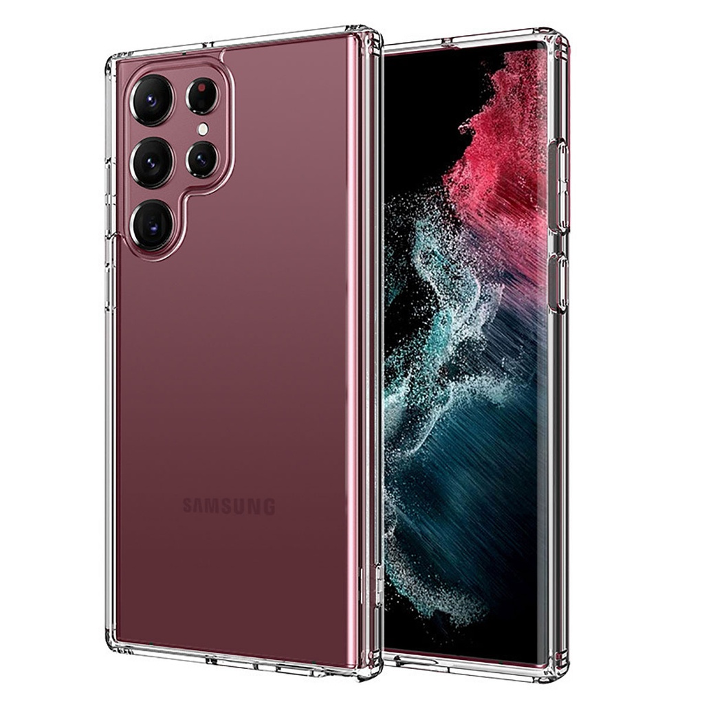 Samsung Galaxy S23 Ultra Uyumlu Kılıf Zore 2mm Anti Shock Silikon