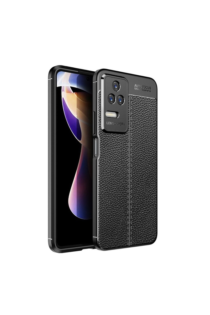 [RNZ-TA86730] Xiaomi Poco F4 Uyumlu Kılıf Zore Niss Silikon Kapak (Siyah)