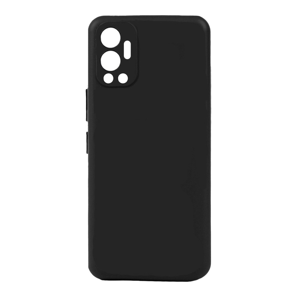 [RNZ-TA86165] Infinix Hot 12 Uyumlu Kılıf Zore Biye Silikon (Siyah)