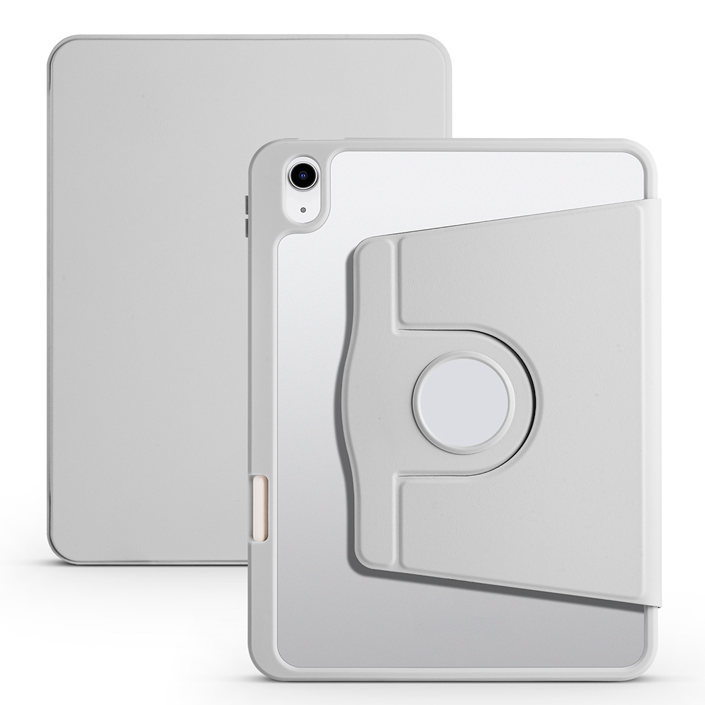 Apple iPad 10.9 2022 (10.Nesil) Uyumlu Kılıf Zore Termik Kalem Bölmeli Dönebilen Standlı Kılıf