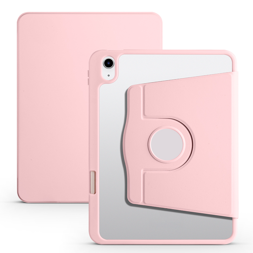 Apple iPad 10.9 2022 (10.Nesil) Uyumlu Kılıf Zore Termik Kalem Bölmeli Dönebilen Standlı Kılıf