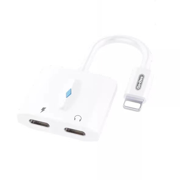 [RNZ-TA86251] Go Des GD-UC039 Lightning To Lightning Kulaklık Çıkışlı Lightning Dönüştürücü