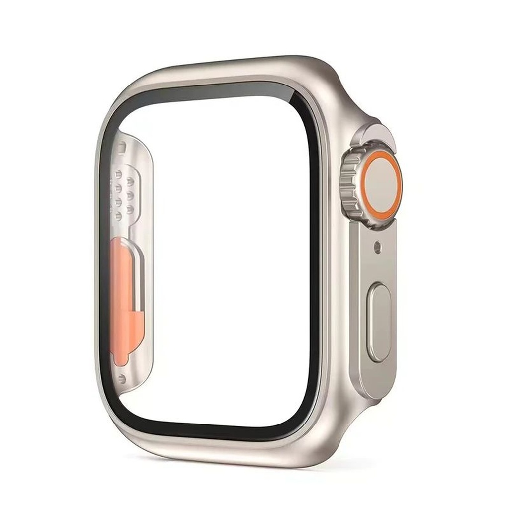 Apple Watch 7 41mm Uyumlu - Watch Ultra 49mm Kasa Dönüştürücü ve Ekran Koruyucu Zore Watch Gard 26