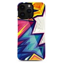 Apple iPhone 14 Pro Max Uyumlu Kılıf HD Desenli Kajsa Shield Plus Grafiti Serisi Kapak