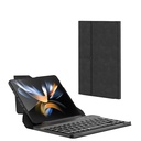 Samsung Galaxy Z Fold 4 Uyumlu Kılıf Standlı Klavyeli Kalem Bölmeli Zore Kıpta Klavyeli Kılıf