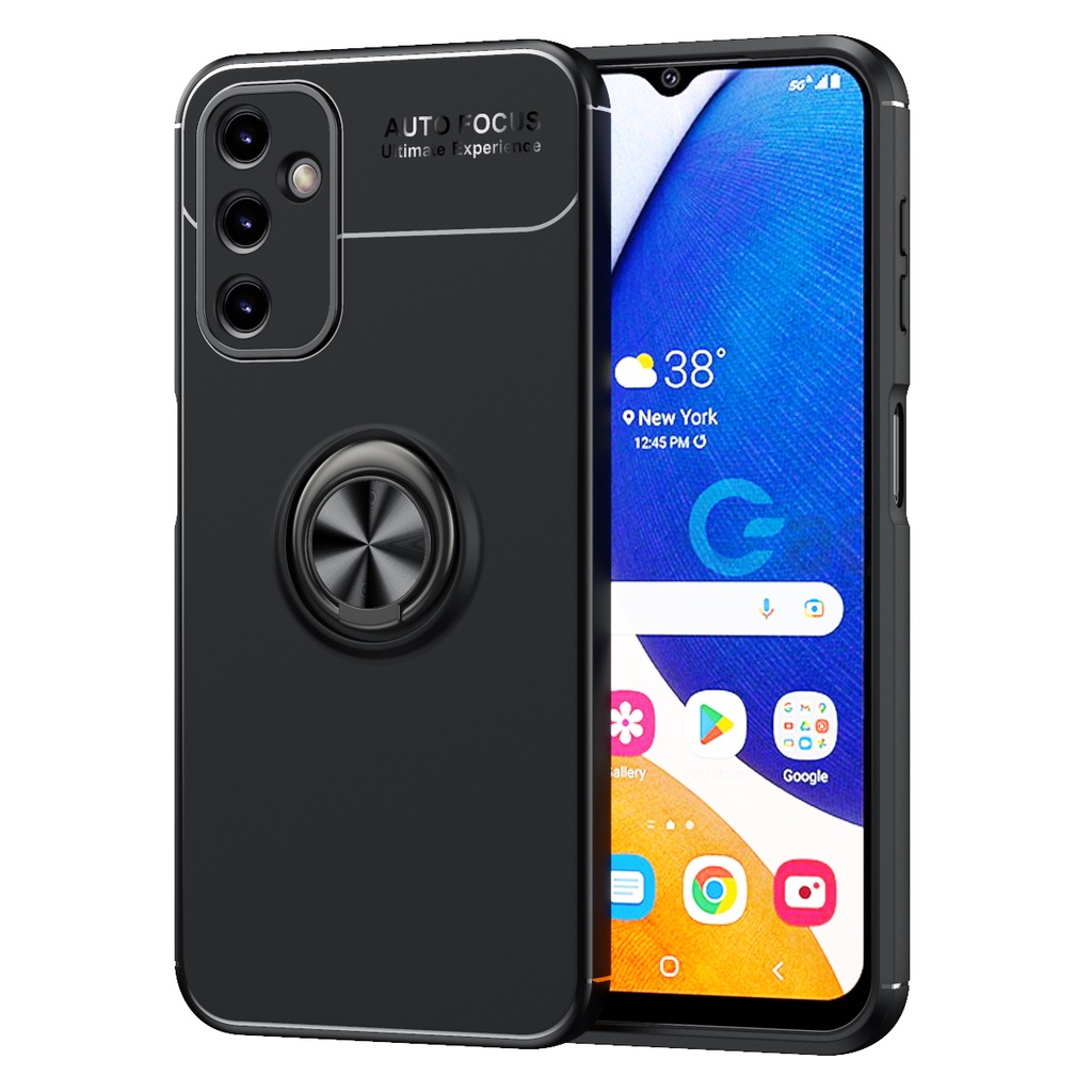 [RNZ-TA86277] Samsung Galaxy A34 Uyumlu Kılıf Zore Ravel Silikon Kapak (Siyah)