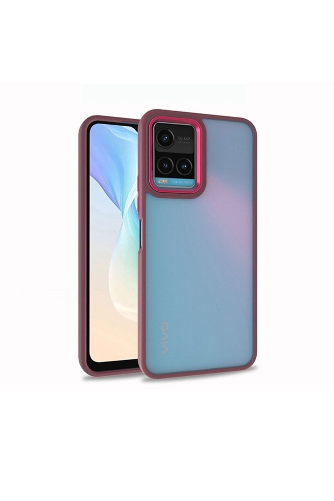 Vivo Y32 Uyumlu Kılıf Zore Flora Kapak