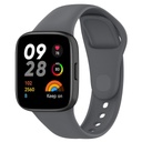 Xiaomi Redmi Watch 3 Uyumlu Kordon Silikon Spor Görünümlü Yumuşak Zore KRD-81 Kayış