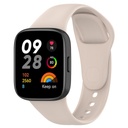 Xiaomi Redmi Watch 3 Uyumlu Kordon Silikon Spor Görünümlü Yumuşak Zore KRD-81 Kayış