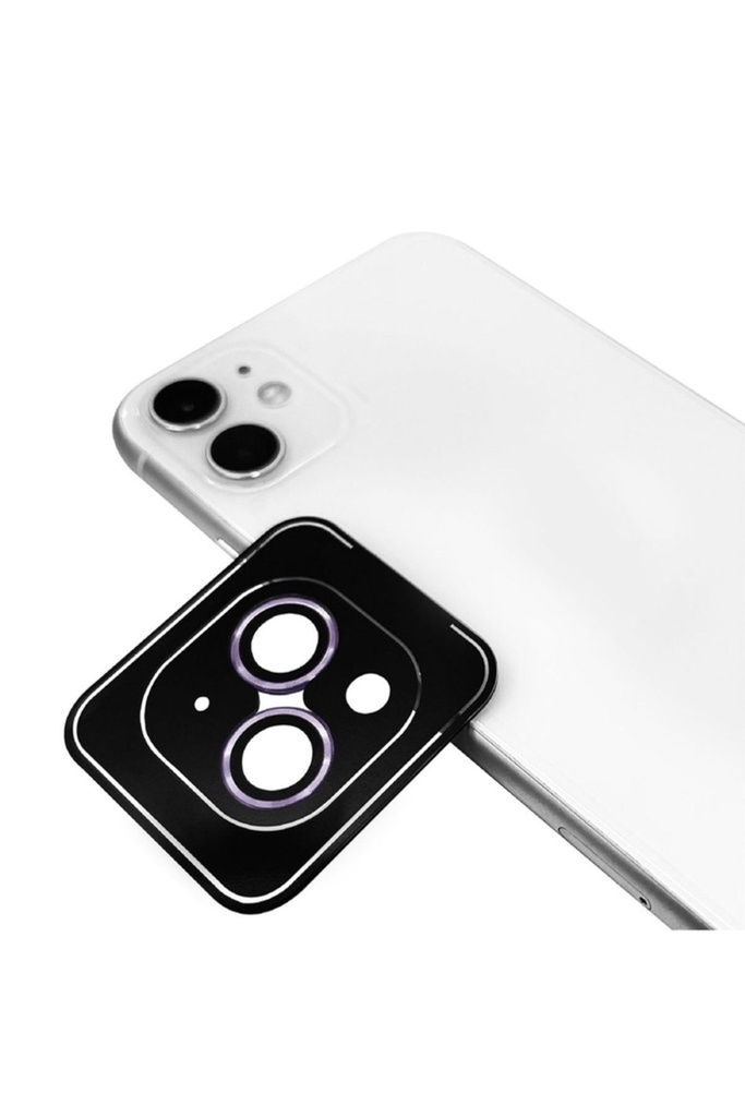 Apple iPhone 12 Uyumlu Zore CL-11 Safir Parmak İzi Bırakmayan Anti-Reflective Kamera Lens Koruyucu
