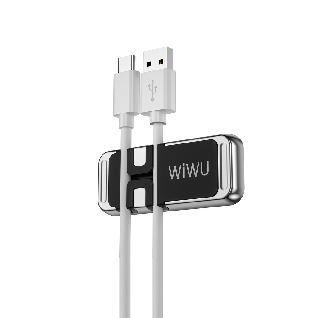 [RNZ-TA87609] Wiwu CH011 Kablo Düzenleyicili Magnetik Düz Zemin Versiyon Araç Telefon Tutucu